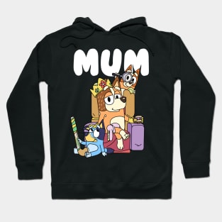 mum queen style Hoodie